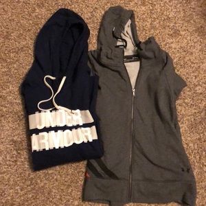 Lot of women’s UA hoodies size medium